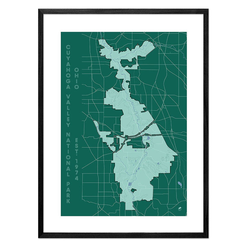 Cuyahoga Valley National Park Map - Muir Way - National Park