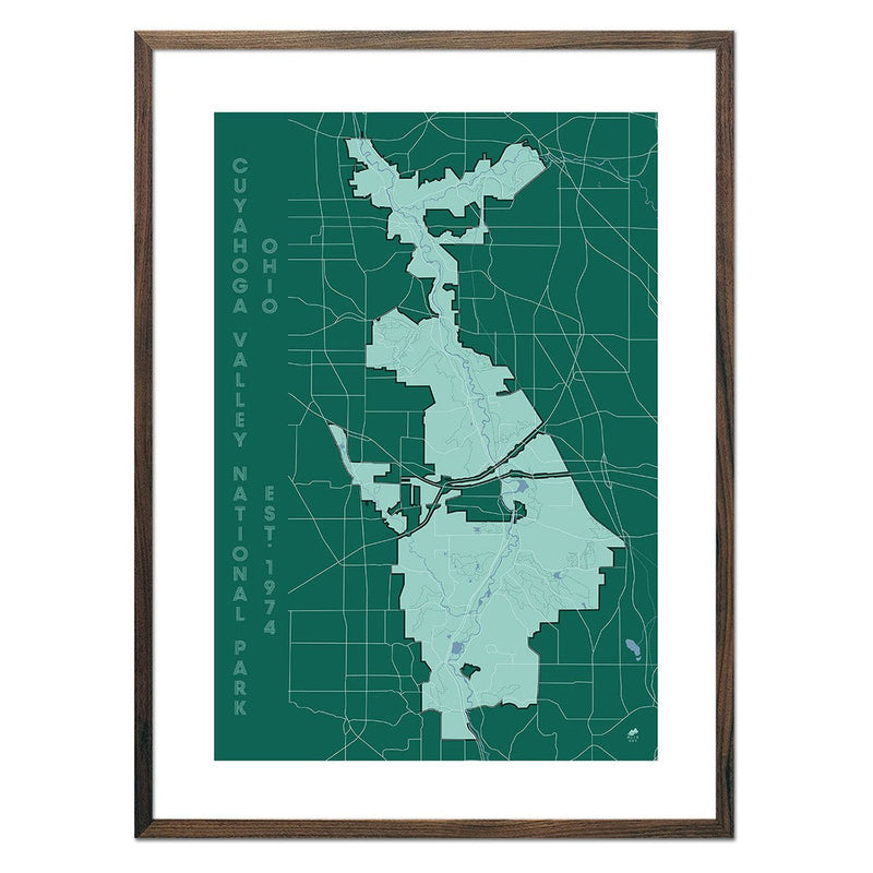 Cuyahoga Valley National Park Map - Muir Way - National Park