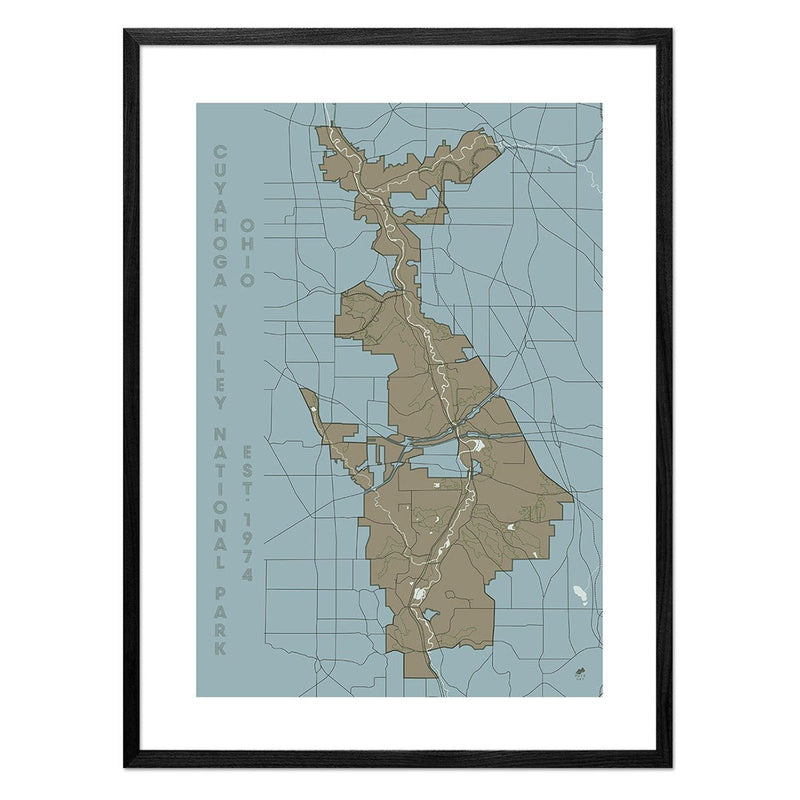 Cuyahoga Valley National Park Map - Muir Way - National Park