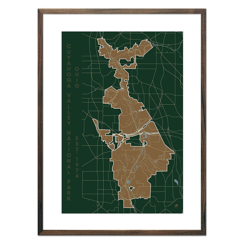 Cuyahoga Valley National Park Map - Muir Way - National Park