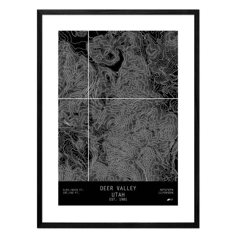 Deer Valley, Utah - Muir Way - TOPO Series