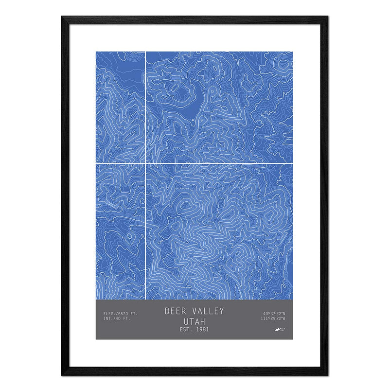 Deer Valley, Utah - Muir Way - TOPO Series