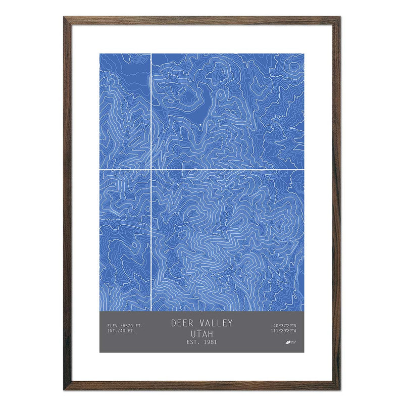 Deer Valley, Utah - Muir Way - TOPO Series