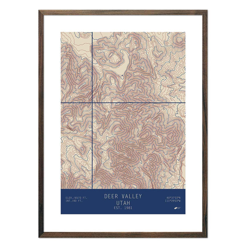Deer Valley, Utah - Muir Way - TOPO Series