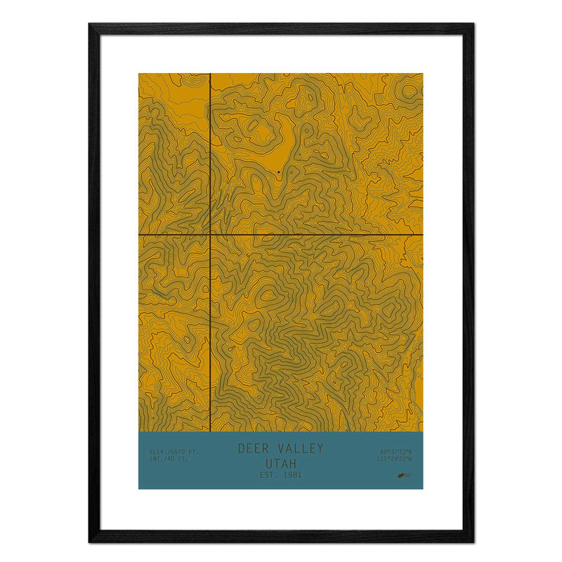 Deer Valley, Utah - Muir Way - TOPO Series