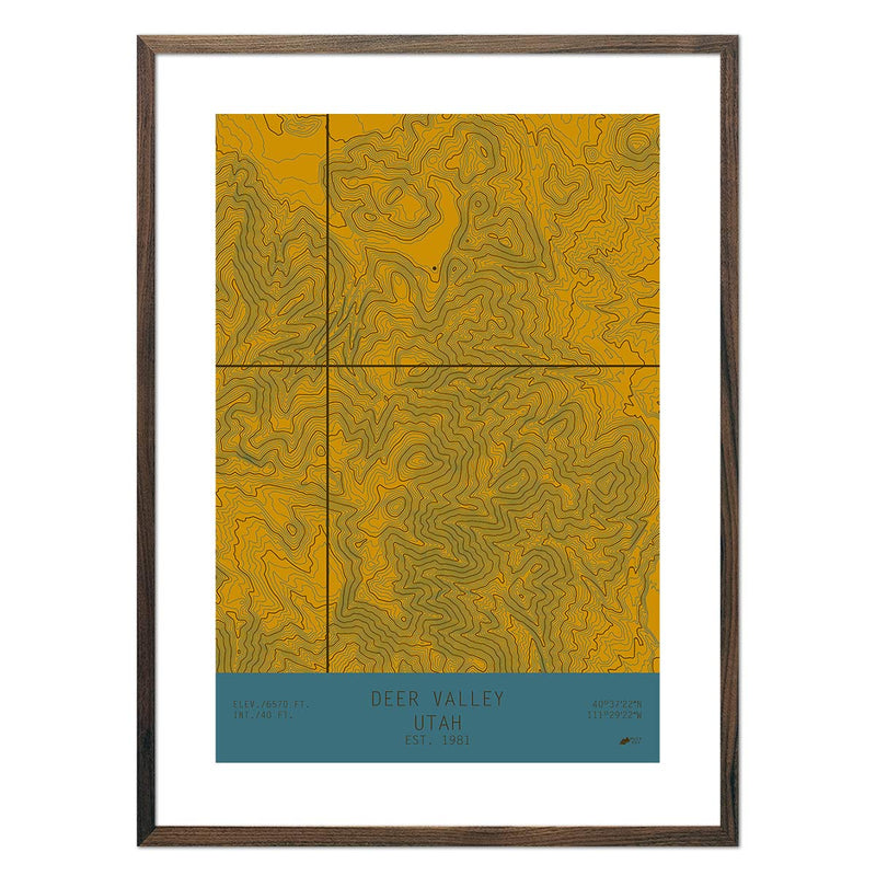 Deer Valley, Utah - Muir Way - TOPO Series