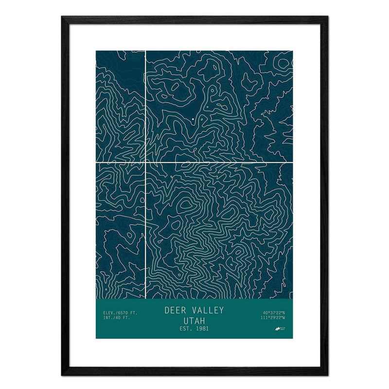Deer Valley, Utah - Muir Way - TOPO Series