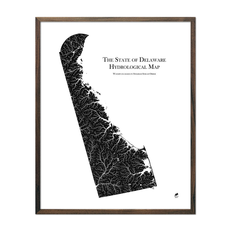 Delaware Hydrological Map - Muir Way - Hydrology