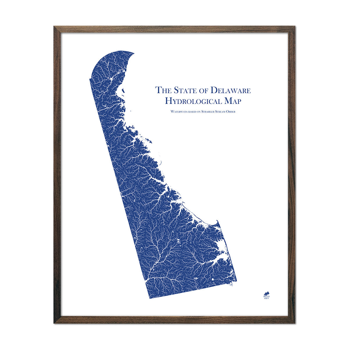 Delaware Hydrological Map