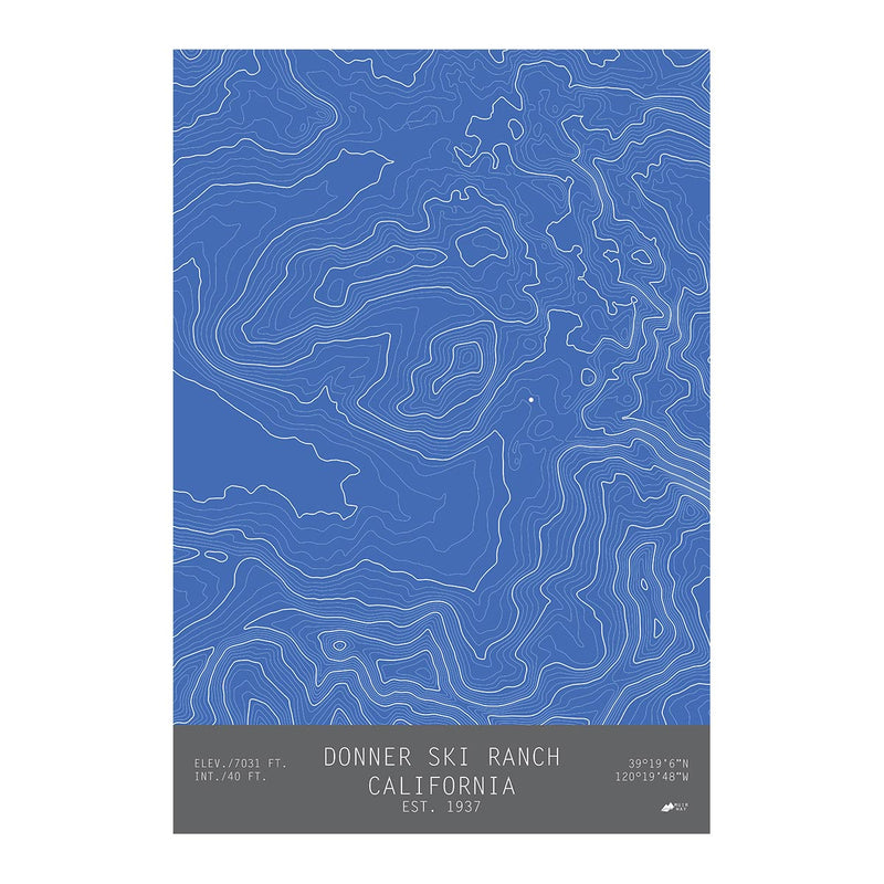Donner, California - Muir Way - TOPO Series