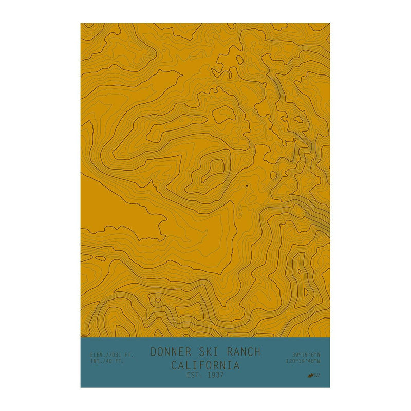 Donner, California - Muir Way - TOPO Series
