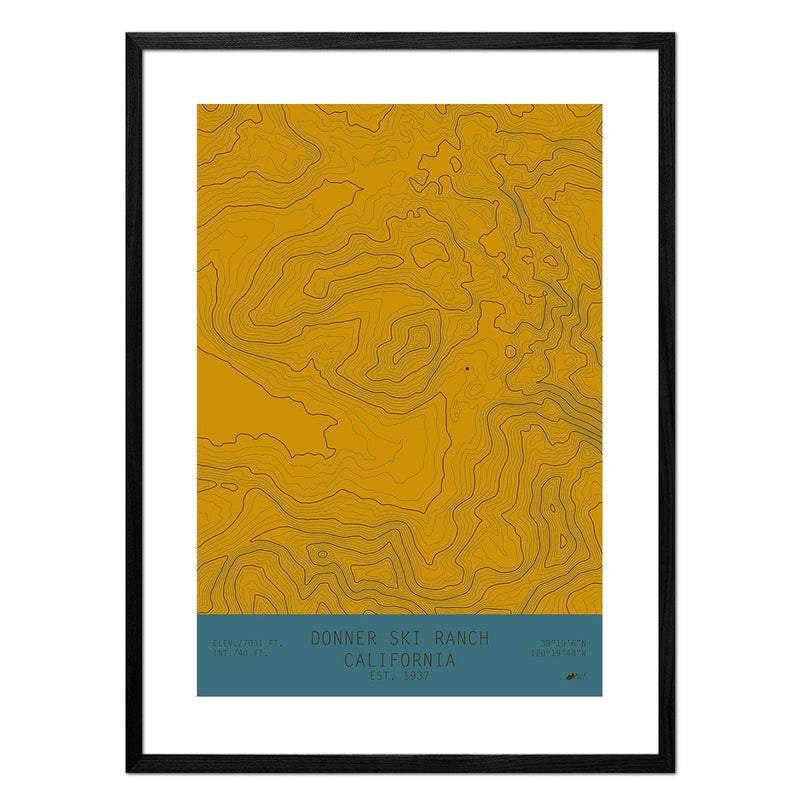 Donner, California - Muir Way - TOPO Series
