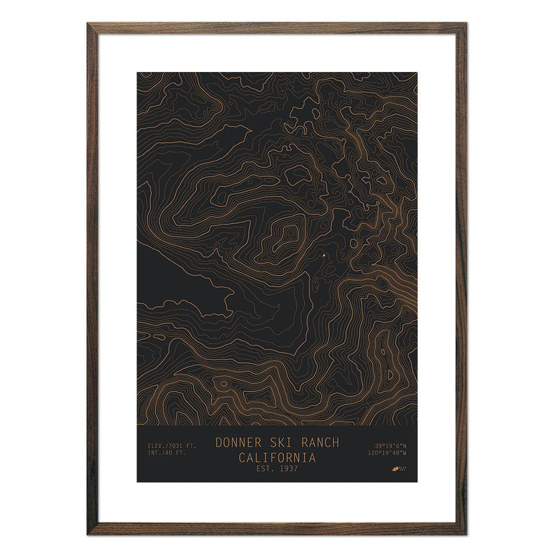 Donner, California - Muir Way - TOPO Series