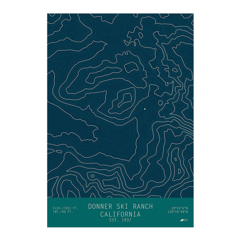 Donner, California - Muir Way - TOPO Series