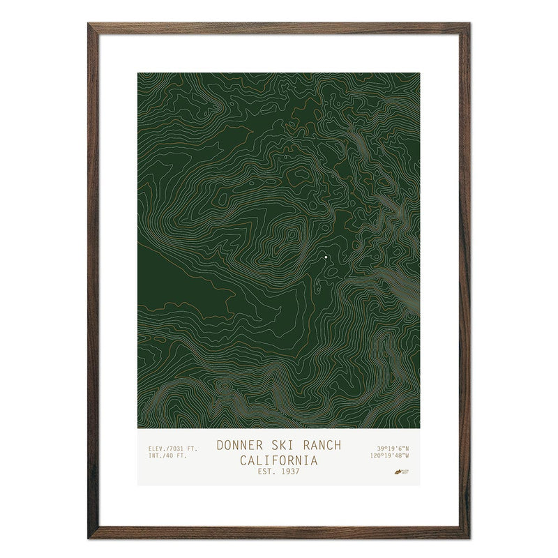 Donner, California - Muir Way - TOPO Series