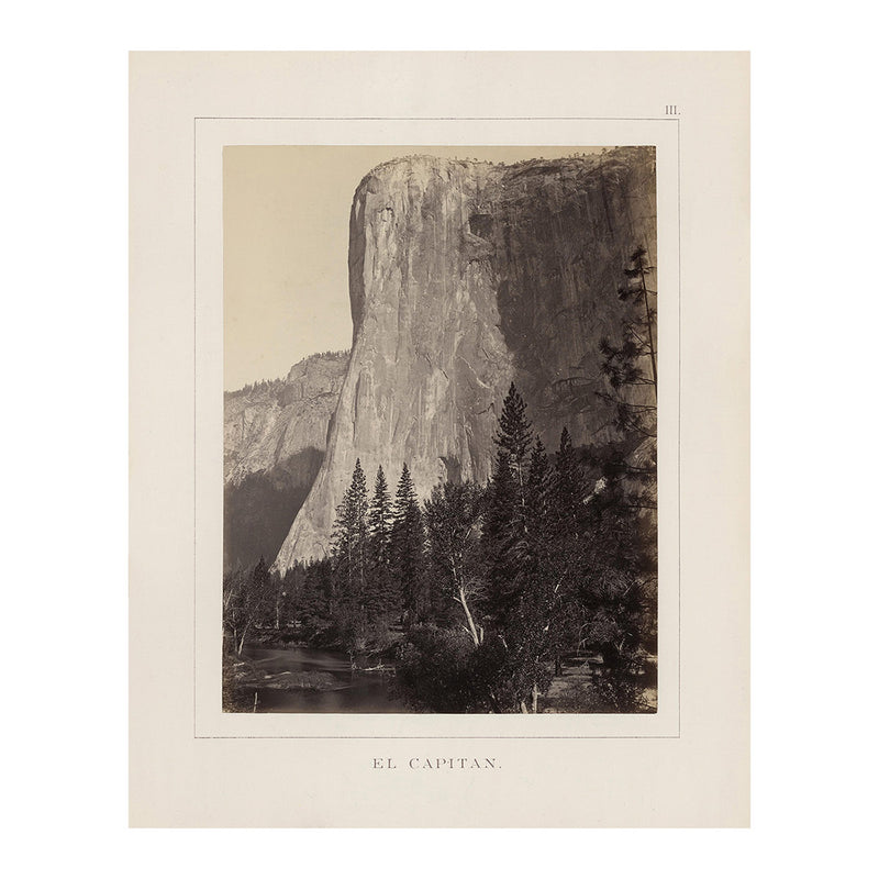 El Capitan, Yosemite 1868 - Muir Way - Photograph