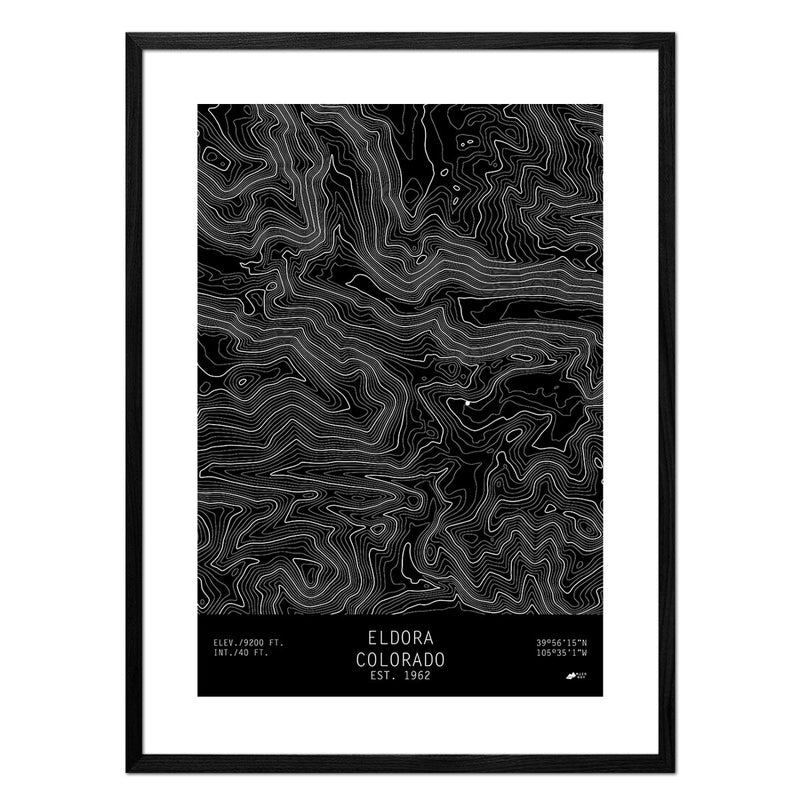 Eldora, Colorado - Muir Way - TOPO Series