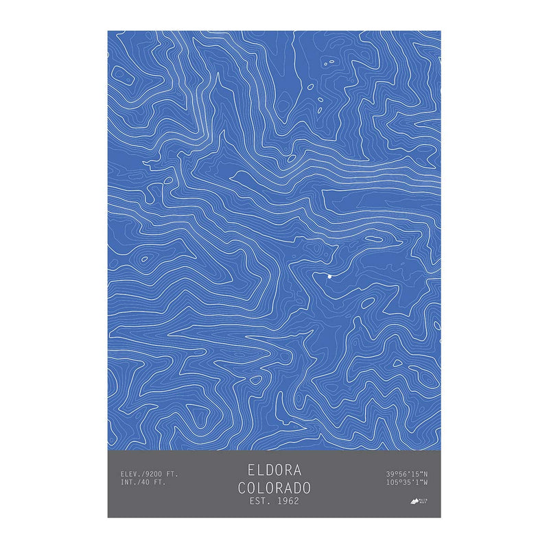 Eldora, Colorado - Muir Way - TOPO Series