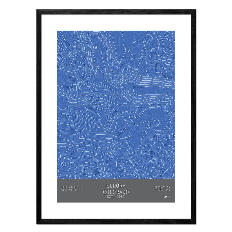 Eldora, Colorado - Muir Way - TOPO Series