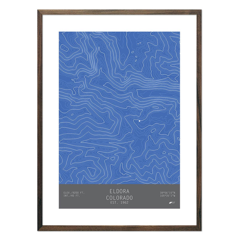 Eldora, Colorado - Muir Way - TOPO Series