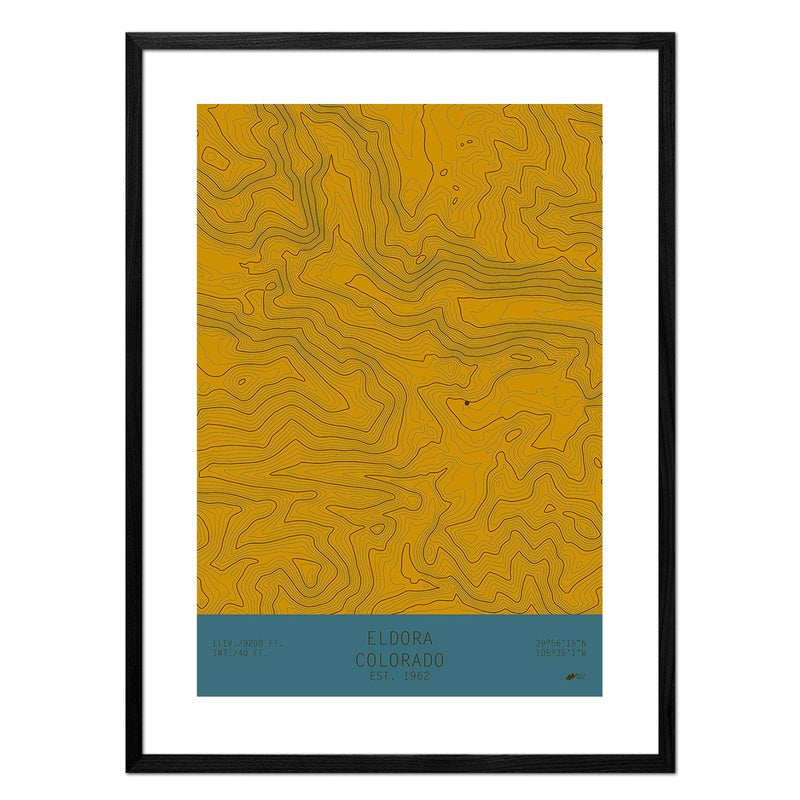 Eldora, Colorado - Muir Way - TOPO Series
