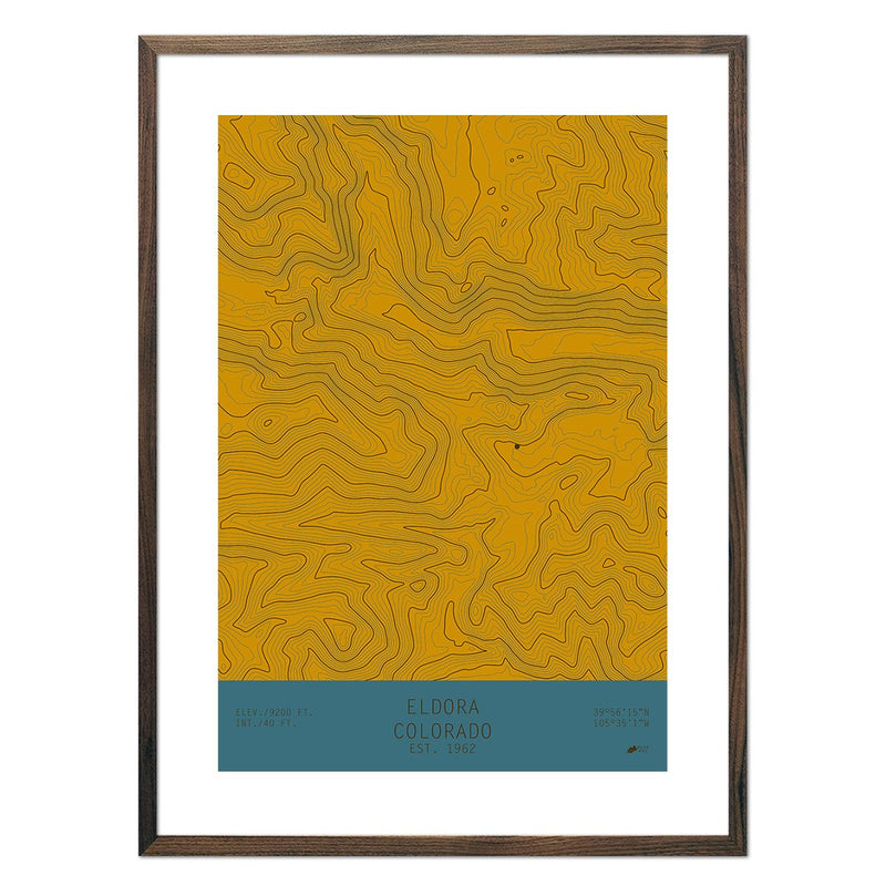 Eldora, Colorado - Muir Way - TOPO Series