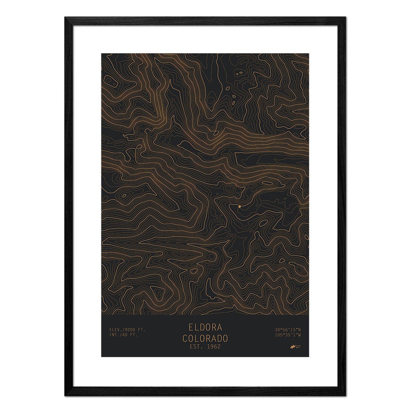 Eldora, Colorado - Muir Way - TOPO Series
