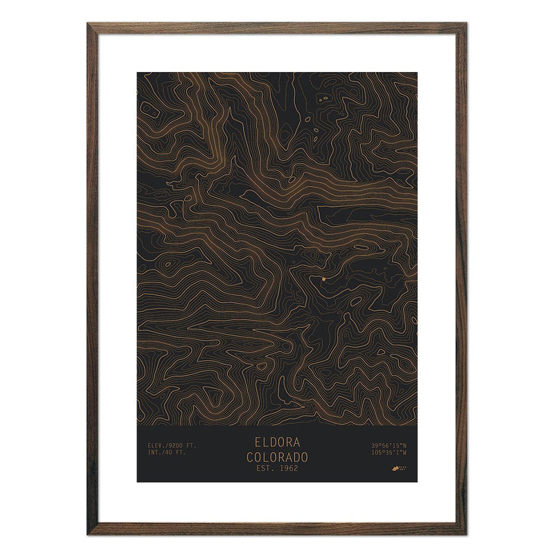 Eldora, Colorado - Muir Way - TOPO Series