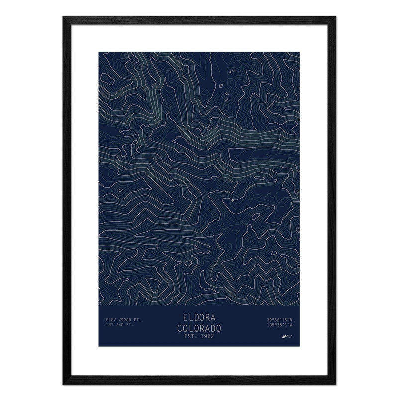 Eldora, Colorado - Muir Way - TOPO Series