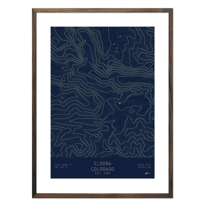 Eldora, Colorado - Muir Way - TOPO Series