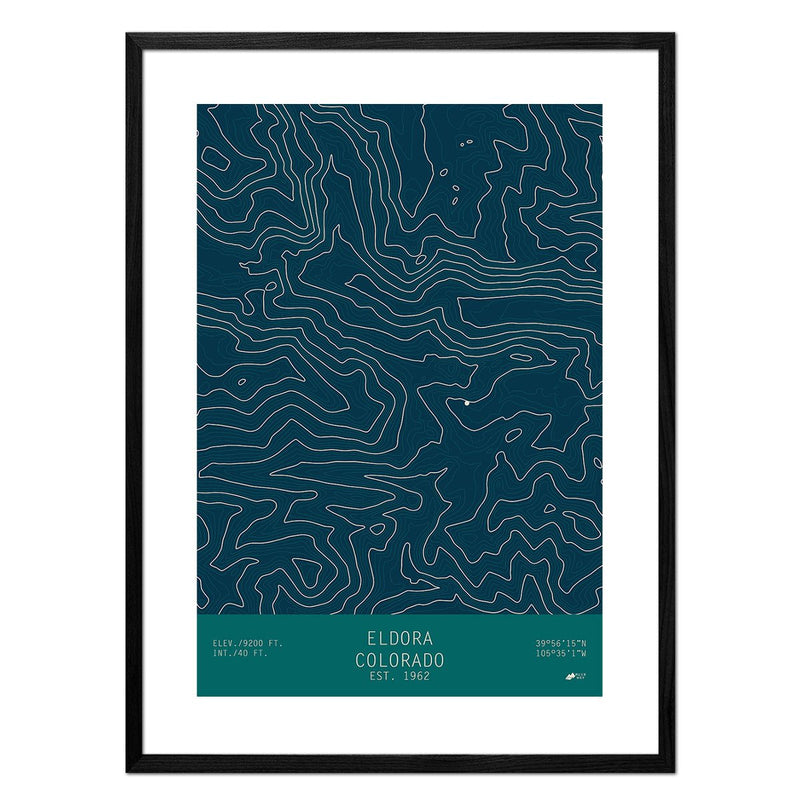 Eldora, Colorado - Muir Way - TOPO Series