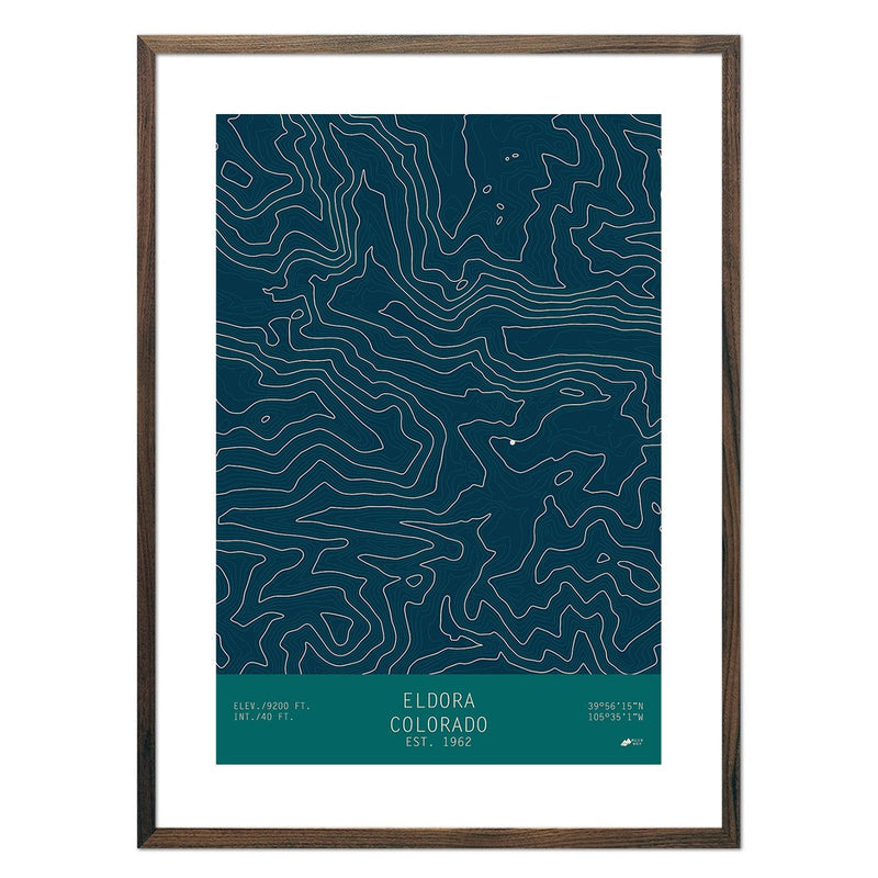 Eldora, Colorado - Muir Way - TOPO Series