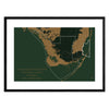 Everglades and Biscayne National Parks Map