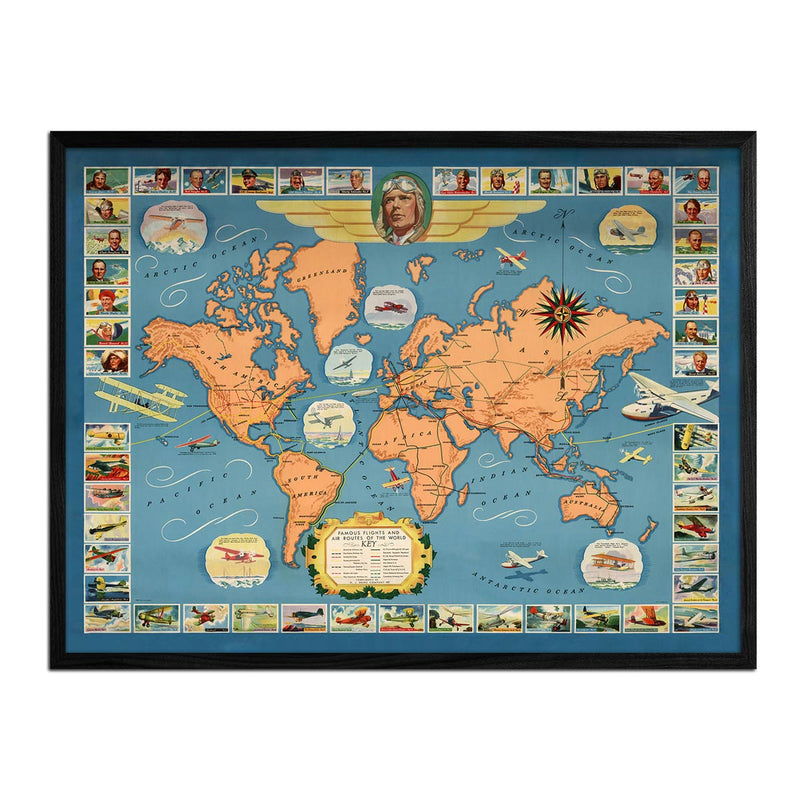 Famous Flights and Air Routes of the World
