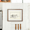 Square Flipper Seal Art Print