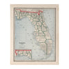 Florida 1883 Map