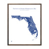 Florida Hydrological Map