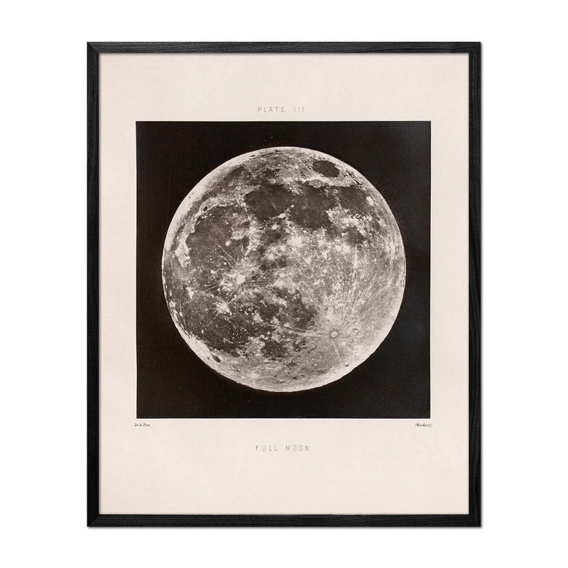 1874 Full Moon Print - Muir Way - Astronomy