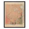 Yellowstone Geologic Map of Shoshone Section 1904 Map