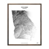 Georgia Elevation Map