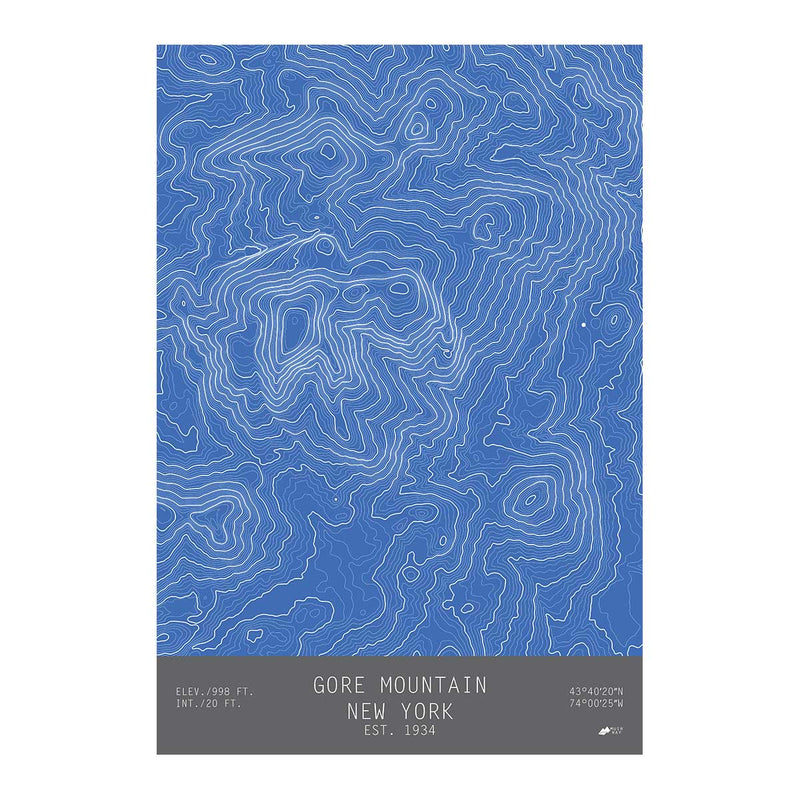 Gore, New York - Muir Way - TOPO Series