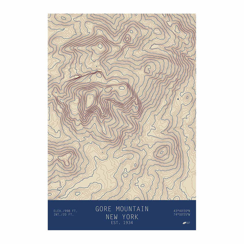 Gore, New York - Muir Way - TOPO Series