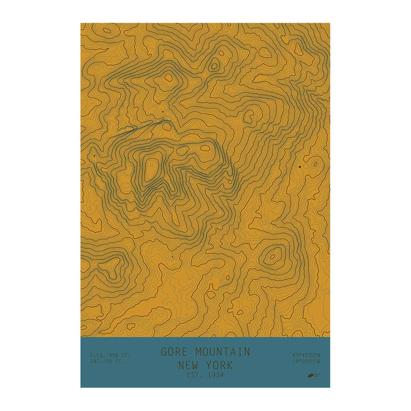 Gore, New York - Muir Way - TOPO Series