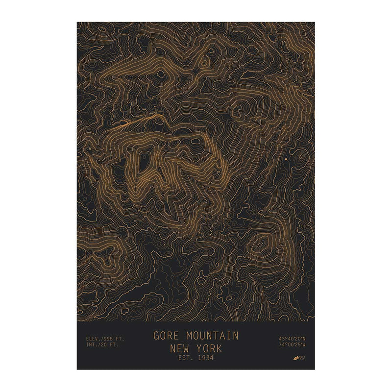 Gore, New York - Muir Way - TOPO Series