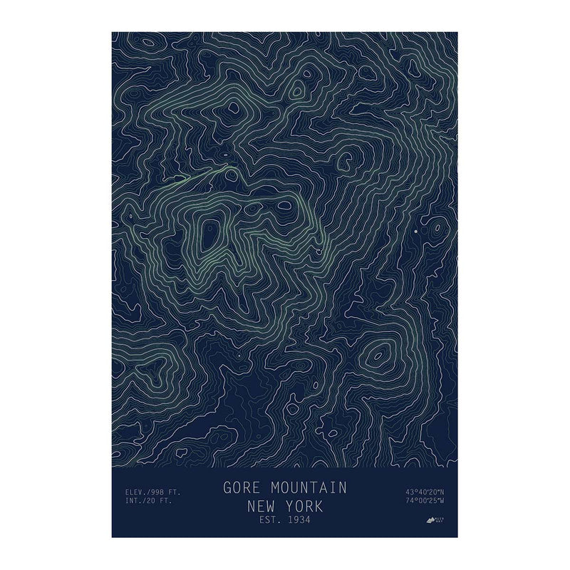 Gore, New York - Muir Way - TOPO Series