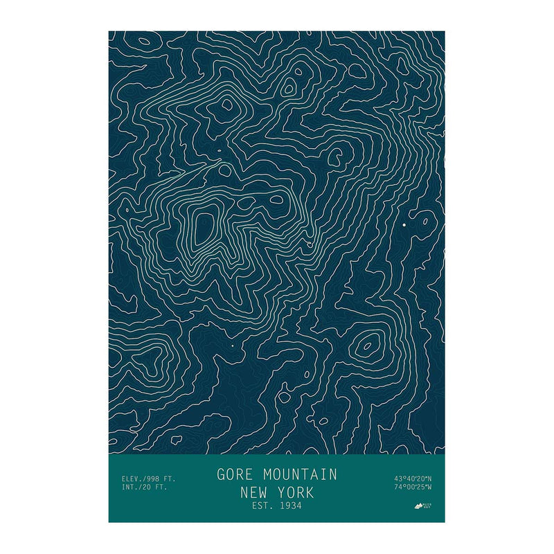 Gore, New York - Muir Way - TOPO Series