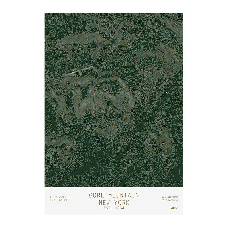 Gore, New York - Muir Way - TOPO Series