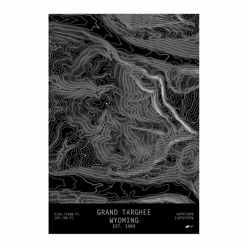Grand Targhee, Wyoming - Muir Way - TOPO Series