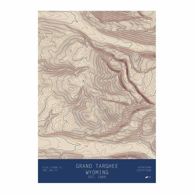 Grand Targhee, Wyoming - Muir Way - TOPO Series