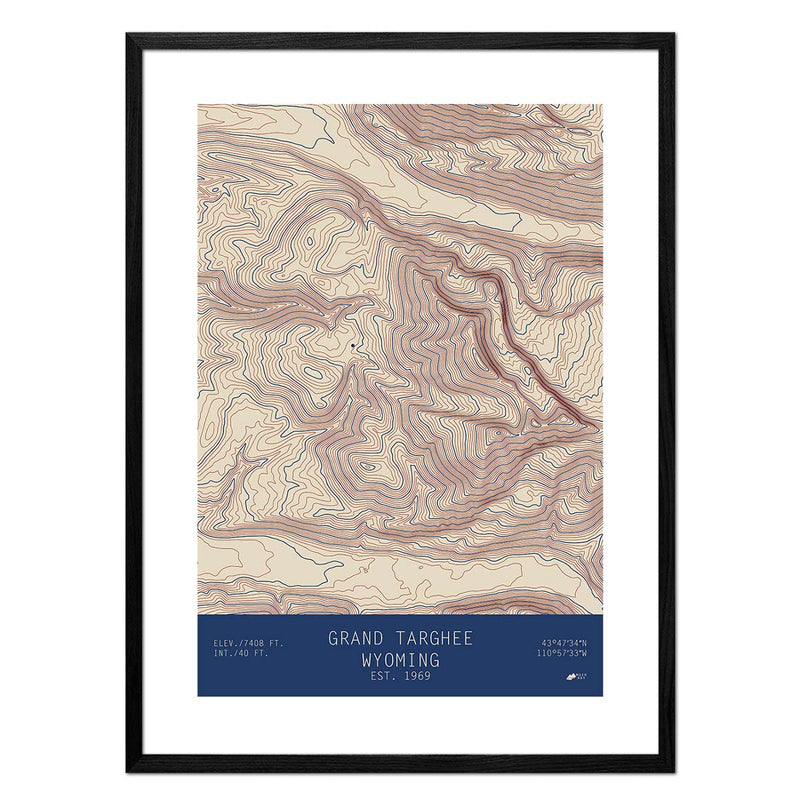 Grand Targhee, Wyoming - Muir Way - TOPO Series